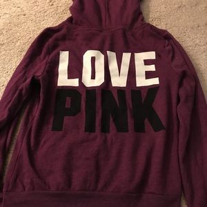 purple PINK VS sweatshirt